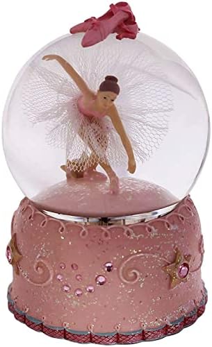 Singeek Ballerina Snow Globe Plays Ballet Tune You are My Sunshine,Christmas Music Snowglobes Ballet Recital Gifts for Girls,Wife,Daughter,Granddaughter,Kids