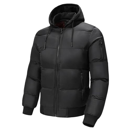 Veste matelassée homme épaisse pour stopper le vent et l'humidité hivernale