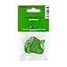 Dunlop 412P.88 Tortex® Sharp, Green, .88mm, 12/Player's Pack
