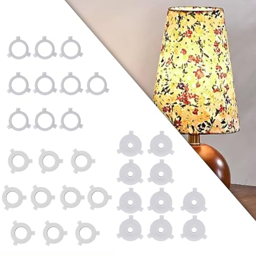 Image of Enakshi 10 Pieces Lamp Shade Reducer Rings Lamp Rings Sturdy Lamp Accessories Washer E27 to E26|Home & Garden|Lamps, Lighting & Ceiling Fans|Lamp Shades
