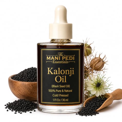 Image of TMPE Kalonji Oil for Hair Growth & Skin - Black Seed Oil for Hair Fall, Scalp Health & Hair Thickening | Nigella Sativa Hair Oil - 30 ml