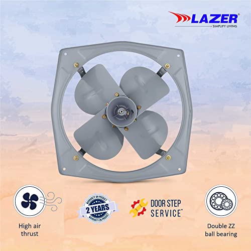 Image of Lazer Xenon 225mm Domestic Exhaust Fan (Grey)