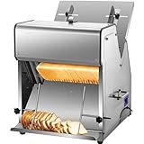 Kommerzieller elektrischer Brotschneider mit verstellbarem Innensteg für Bäckerei und Küche