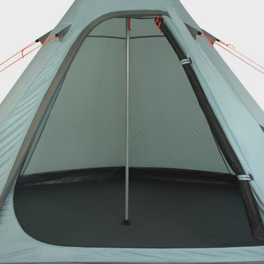 10T Campingzelt Mildura 3 wasserdichtes Tipi-Zelt 3 Mann Indianerzelt 5000 mm Rundzelt Bodenwanne ansehen