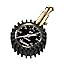 Black Tire Gauge w/o‌ Tube