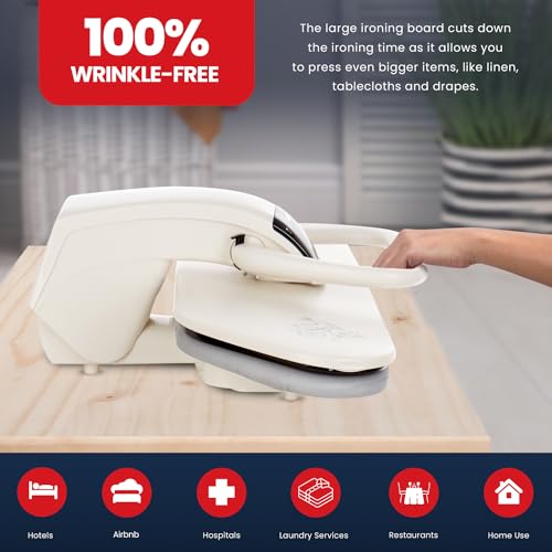 Speedypress 80HD Steam Press For Clothes- Professional Iron Press Machine- 32 Inch Xl Digital Heat Press thumb #6