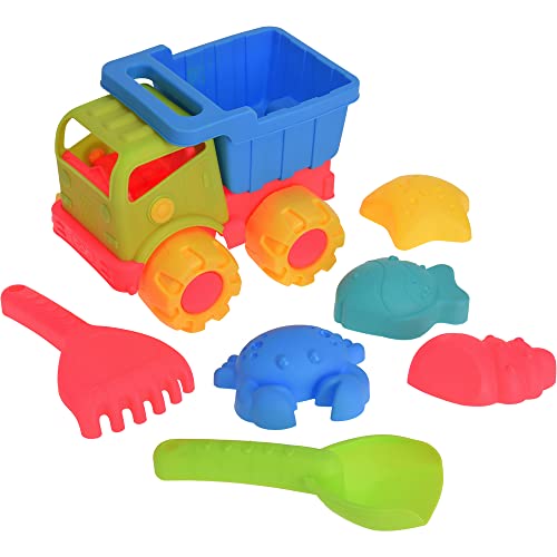 Camion Juegos Playa 7 Piezas