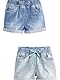 NEXT Shorts, 2er-Pack Denim Dunkle Waschung 2 Jahre