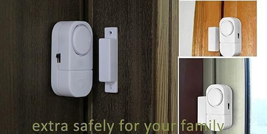Image of Multi Functional Wireless WiFi Motion Sensor Alarm, Motion Detector Alarm with 120dB Siren, APP Control, Infrared Detector with Remote, Door Window