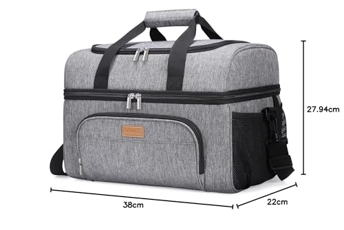 Lifewit Große Kühltasche 23L 32 Dosen, Kühlbox Faltbar, Isolierte Lunch...