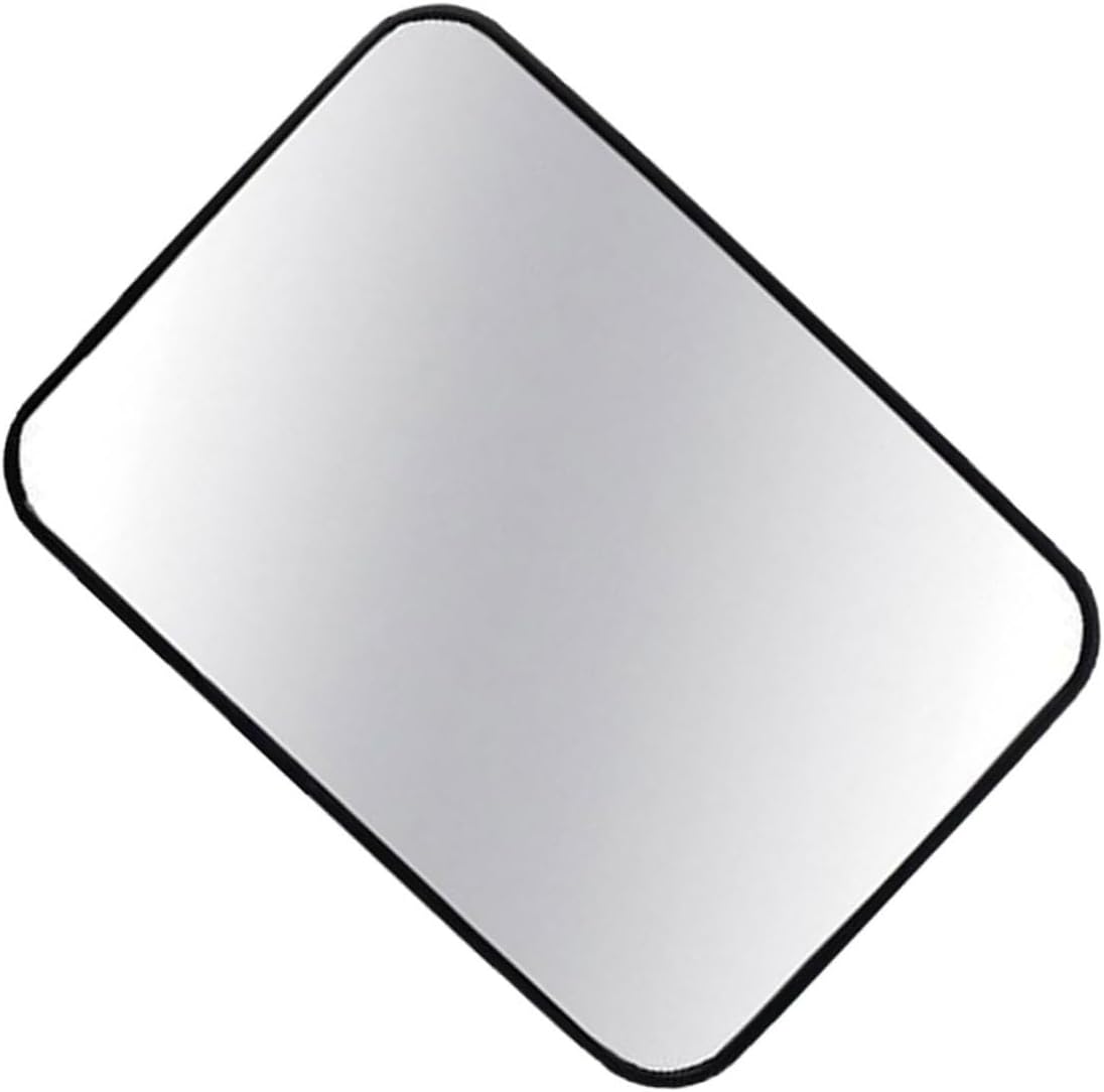 Car Mirror for Rear-facing Safety Seat, Black Square 18.8x13.5cm Automotive Rearview Mirror with Wide View for Backseat Monitoring