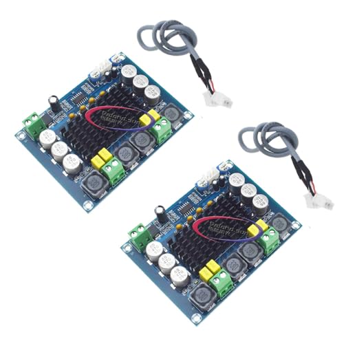 2PCS XH-M543 TPA3116D2 Dual Channel Class D Digital Power Audio Amplifier Board DC12-26V High Power Stereo AMP Module