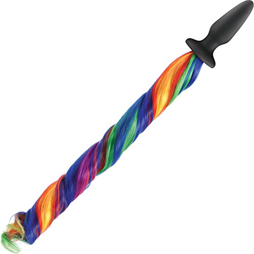 Unicorn Tails Rainbow postiche queue de licorne multicolore pour adulte