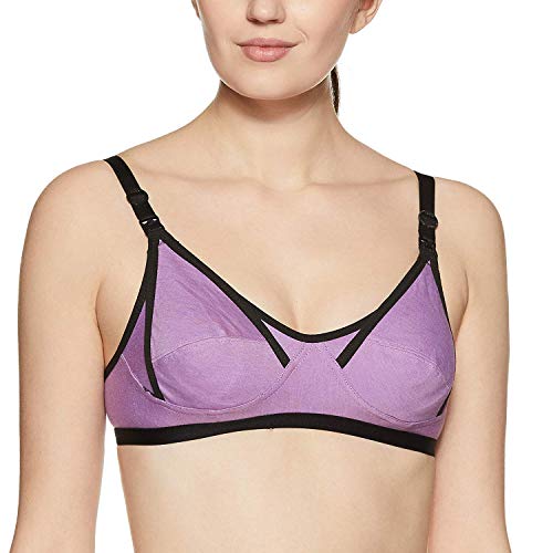 Image of Fabme Women's Cotton Non-Wired Nursing Bra