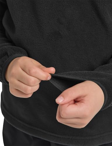 Jack Wolfskin Unisex Kinder Taunus Halfzip K Pullover, Granite Black, 152 EU