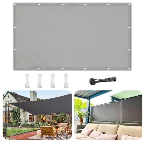Toldo impermeable para evitar goteras en balcones y terrazas 2