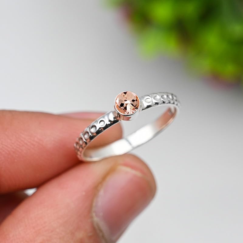 Gemme per uomo e donna, tutte le misure, argento Sterling 925, elegante, fatto a mano, articolo da regalo, gioielli TSR115AA