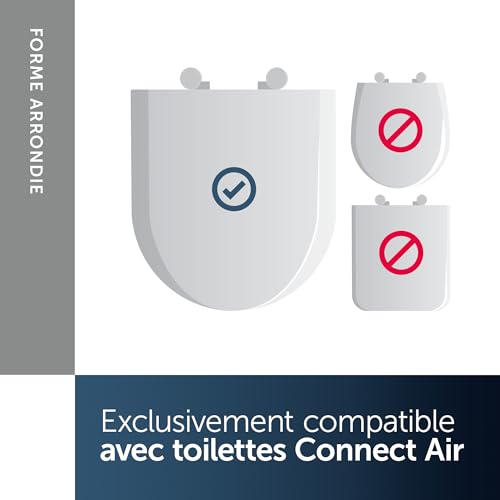 Abattant WC Ideal Standard Concept Air original blanc slim E080901