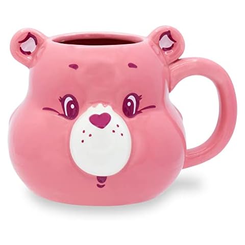 Taza de cerámica esculpida en 3D Cheer Bear Cover
