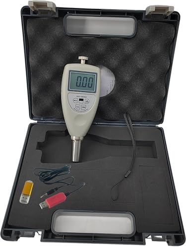YFYIQI Handheld Wood Density Tester Digital Wood Density Test Equipment with USB Cable and Software Resolution 0.01g/cm³ Test Range 0.01g/cm³ ~1.2g/cm³