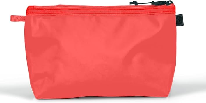 Baboon to the Moon Dop Kit Water Repellent Toiletry Bag, Travel Makeup Organizer, Compact, Lightweight Durable Cosmetic Bag for Men Women Neon Punch