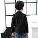Boys Fashion Blazers Casual Jackets Coat Black 8-9Years