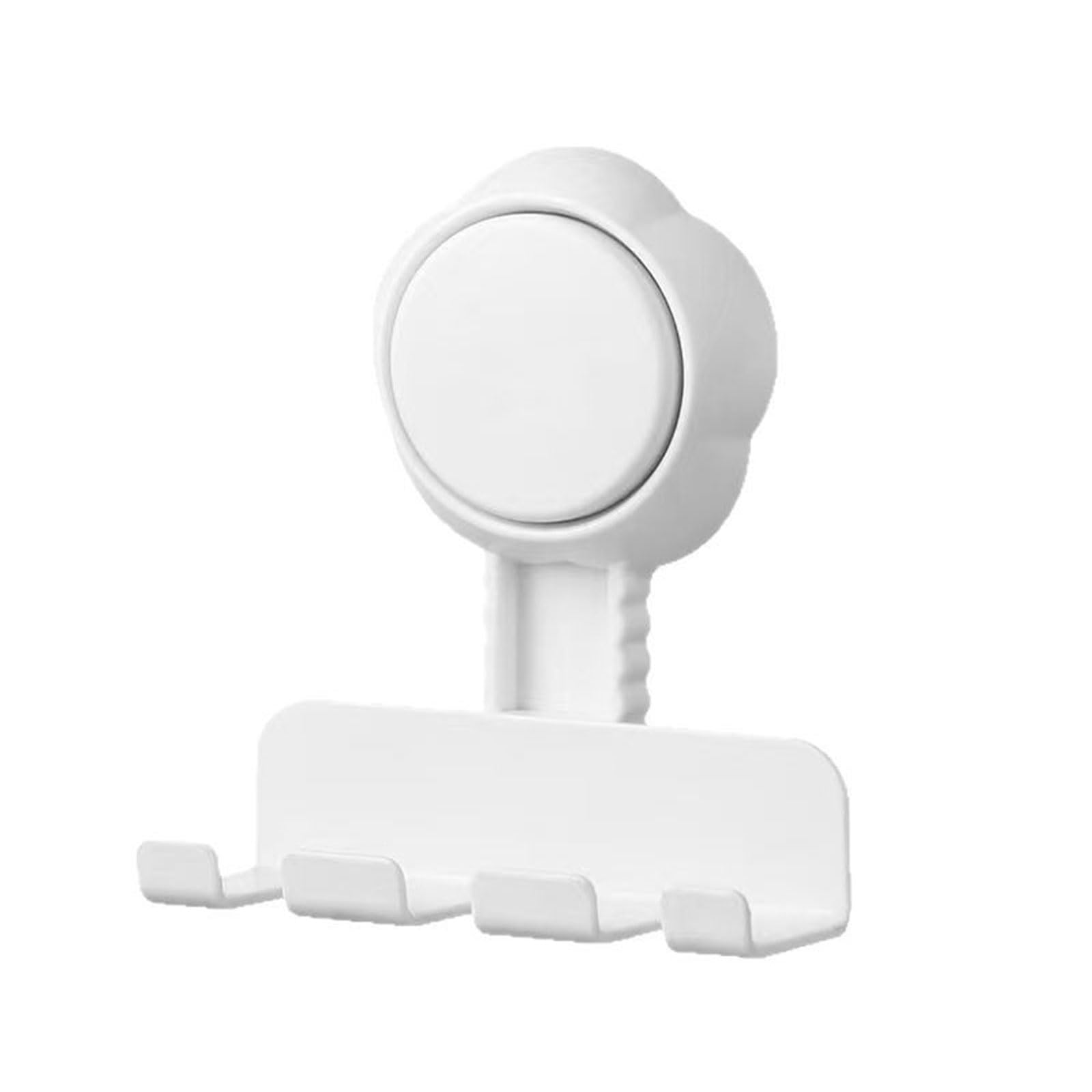 Strong Suction Cup Toothbrush Holder NonDrill Installation Protects Wall Waterproof Durability Storage Rack for Bathroom Suction Toothbrush Holder