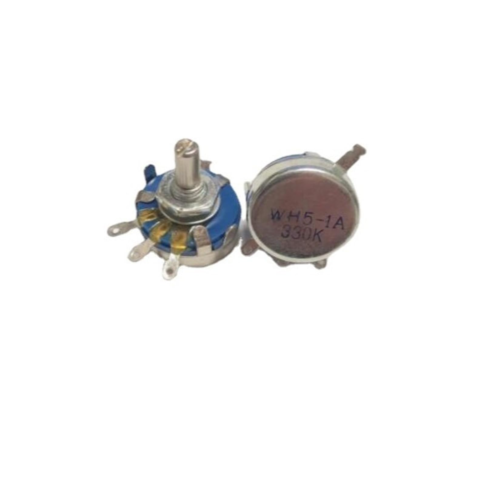 Potenziometro a film di carbonio a bobina singola WH5-1A 0,5 W 2K2 4K7 10K 100K 470K 1 pezzo ﻿(22K)