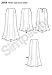 Simplicity 2058 Women's Skirt Sewing Patterns, Sizes 20W-28W