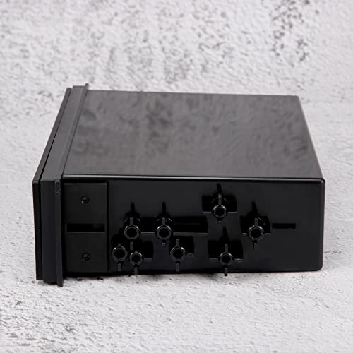 Nvanvmm Universal Car Storage Box -38 Single Layer Auto Single Din Dash Radio Installation Pocket-Kit 177X50X120mm - Image 4