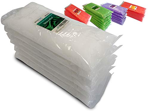 Boston Tech BE106-A Cire de paraffine pure 3 kg, 6 blocs de 500g C/u. Idéal pour tout bain à la paraffine. Usage thérapeutique et esthétique. Arôme neutre