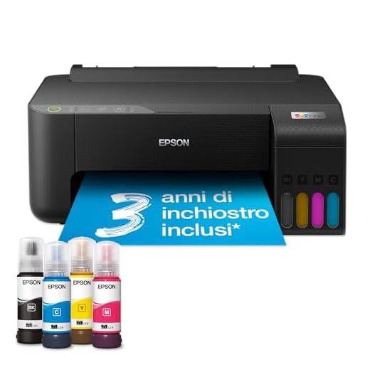 Imprimante Monofonction - EPSON - Ecotank ET-1810 - Jet dencre - A4 - Couleur - Wi-Fi - C11CJ71401