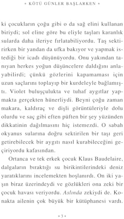 Talihsiz Serüvenler Dizisi 1 - Kötü Günler Başlarken (Ciltli) - Görsel 7