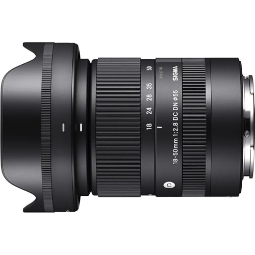 Image of Sigma 18-50mm f /2.8 DC DN Contemporary Sony E (MFR Part #585965) Bundle. Great for Professional Portraits Weddings Indoor /Outdoor Adventure, Wildlife, Travel and Photo use + Accessories