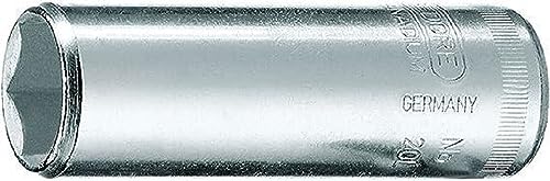 Gedore 20L6 1/4-Inch - 6 mm Long 6 Hex Screws Socket - Silver