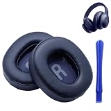 1 Paio Cuscinetti Auricolari per JBL Tune 700(700BT)/710(710BT)/720(720BT)/750(750BT,750BTNC), 760(760NC) Cuffie, Morbida Pelle Proteica (Blu)