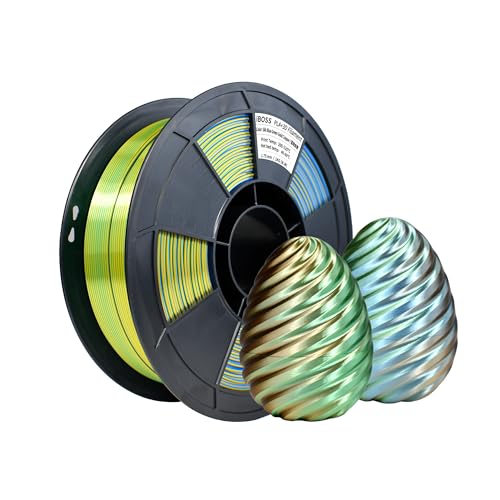 Filament iBOSS PLA Plus  Trójkolorowy Jedwabny (TRIPLE SILK)