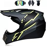 21.5tt bmx Le kit sécurité enfant contient : 1 casque + 1 paire de lunettes + 1 masque + 10 paire de gants (le cadeau idéal pour les jeunes pilotes !)