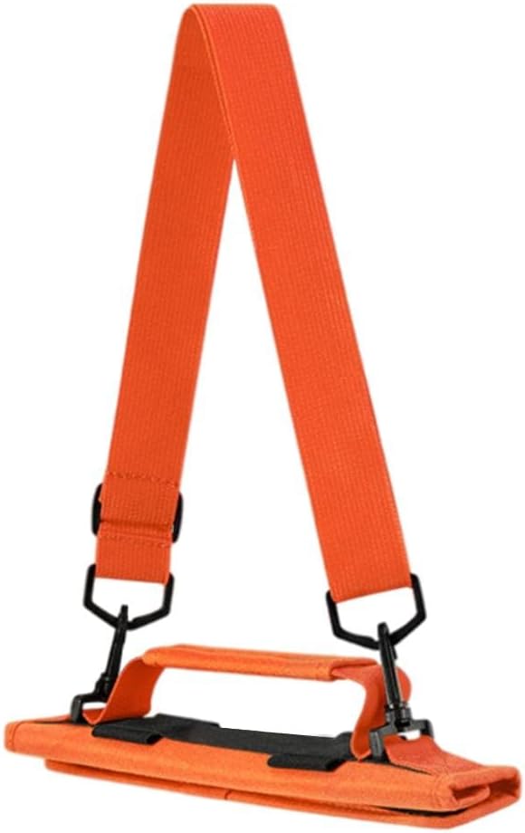 Lightweight Portable Gold Bag, Mini Sunday Bag for 5 Clubs with Adjustable Shoulder Straps (SOB006-orange)