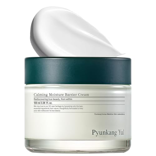 Pyunkang Yul PKY Calming Moisture Barrier Cream Instantly Soothes Sensitive Skin, Hyaluronic Acid & Ceramide for Hydration, Vegan, Korean Skincare (1.69 Fl. Oz, 50ml)
