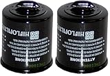 HIFLO OIL FILTER - HF183 compatible with 2010 Aprilia Sportcity 125 (Pack of 2)
