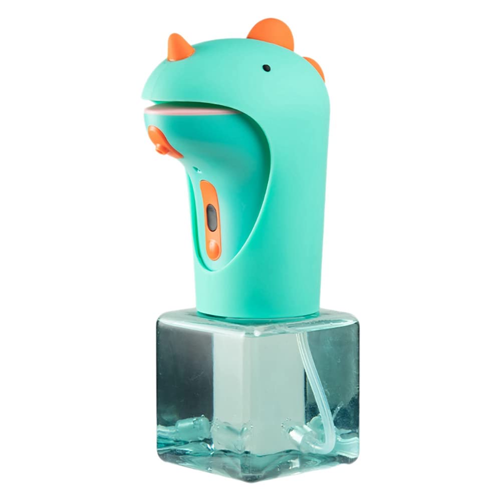 Shapoky Automatic Soap Dispenser Touchless Dispenser Cute Dinosaur Foam Dispenser For Bathroom Countertop A