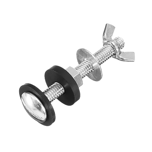 uxcell 4Pcs Toilet Tank to Bowl Bolts Repair Kit, Toilet Tank Bolts with Nuts - Image 4