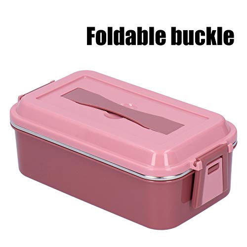 Boîte à lunch en acier inoxydable rectangulaire isolé haut de gamme - 4