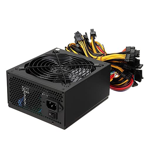 MURVE 1800W PC.電源鉱山電力グラフィックカード PSU ATXマイニング機電源180~240V 80+プラチナ認証
