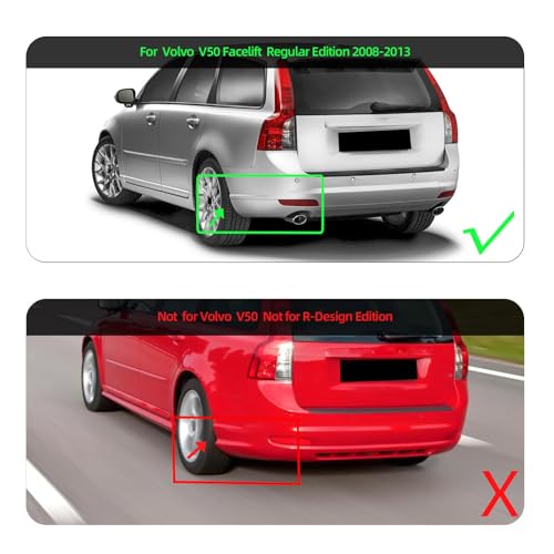 Bavettes garde-boue Volvo V50 finition soignée accessoires extérieurs - 2