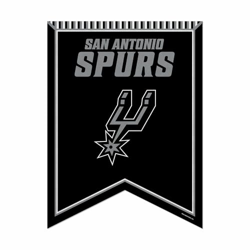 Rico Industries NBA Basketball San Antonio Spurs 18 X 24 Rafter Felt Pennant