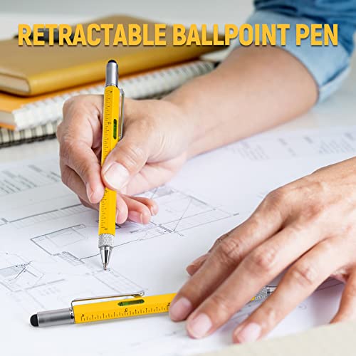 BIIB Gifts for Men 6 in 1 Multitool Pen, Anniversary Birthday Gift for Men - image 7