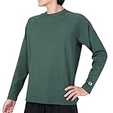 [Champion(チャンピオン)]T1011 ラグランロングスリーブTシャツ MADE IN USA C5-Q401 メンズ モスグリーン 日本 M (日本サイズM相当)
