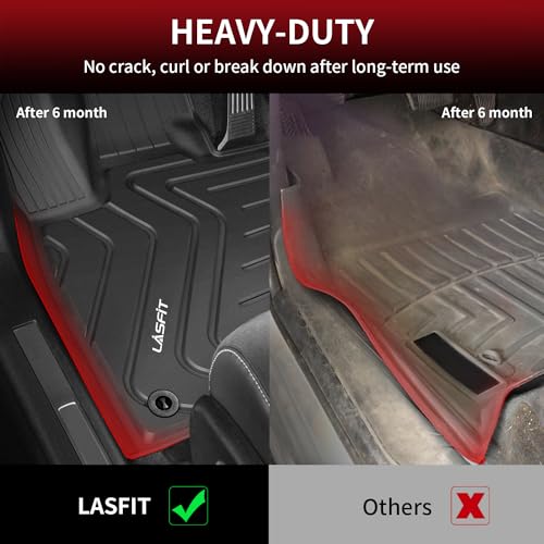 Image of LASFIT Floor Mats for Lexus RX350 RX450h 2016-2022, Black